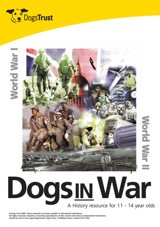Dogs in War (c) The Dogs Trust
