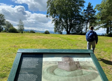 An interpretation panel