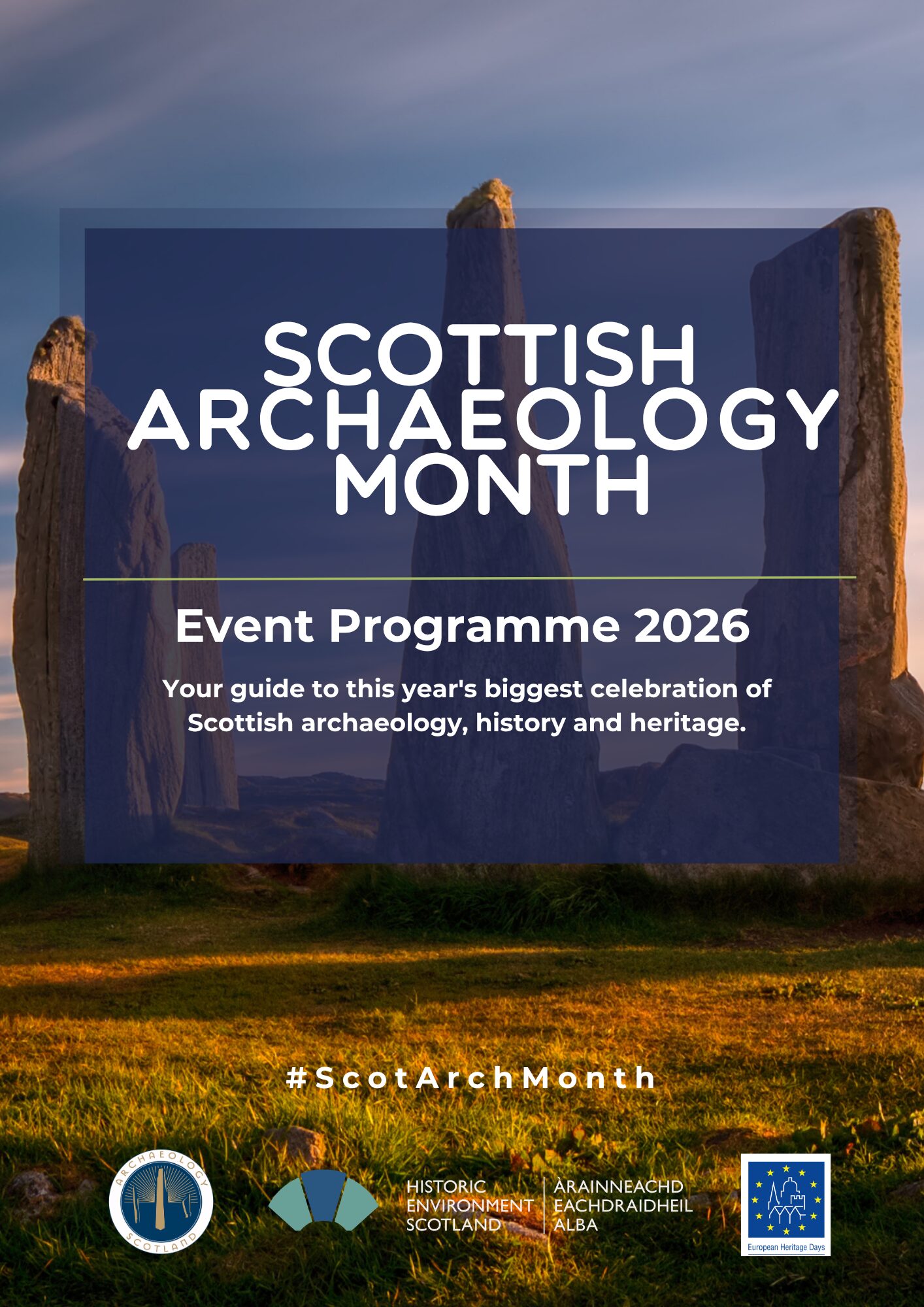 Scottish Archaeology Month 2026 Events Programme launches today!